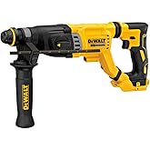 DEWALT 20V MAX Rotary Hammer, SDS Plus, 1-1/8-Inch, Tool Only (DCH263B)