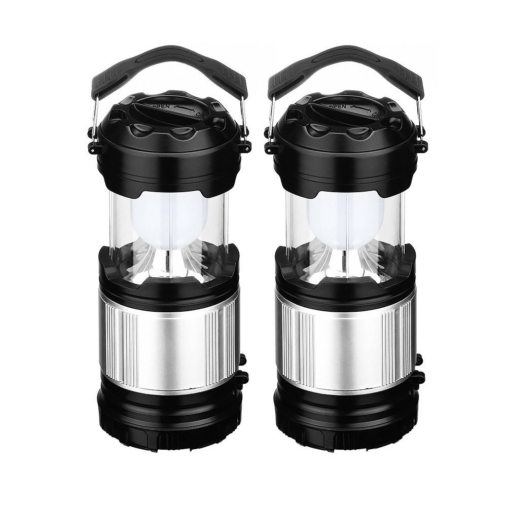  Lampada a LED Portatile da Campeggio - 2 Pezzi