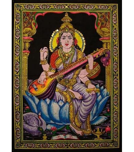 Crafts Of India Ganesha/Ganpati Batik - Pintura De
