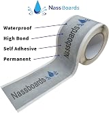 Nassboards Waterproof Tanking Tape Aqua Elastic Self Adhesive Butyl 85mm x 5m view 3