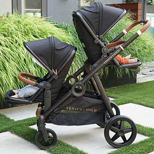 Venice Child Maverick Tandem Travel System Single to Double Stroller