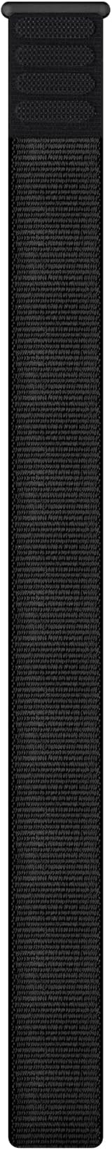 Garmin UltraFit Original 26mm Nylon Black Watch Strap fenix epix Forerunner view 2