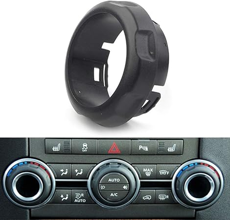 Amazon 車用 エアコン パネル ノブ セントラル コントロール ノブ 純正交換 対応車種 Land Rover Discovery 4 Range Rover Sport 1点 エアコンスイッチパネル 車 バイク