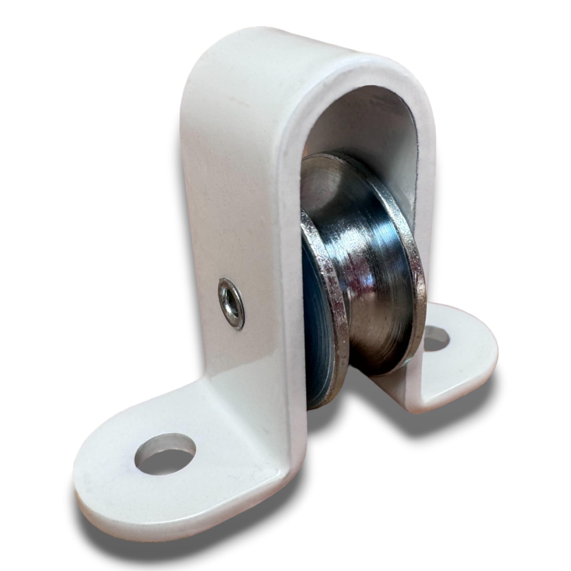 Teletoldo Telescopic Metal Awning Pulley, Zinc-Plated, Anchor Stake