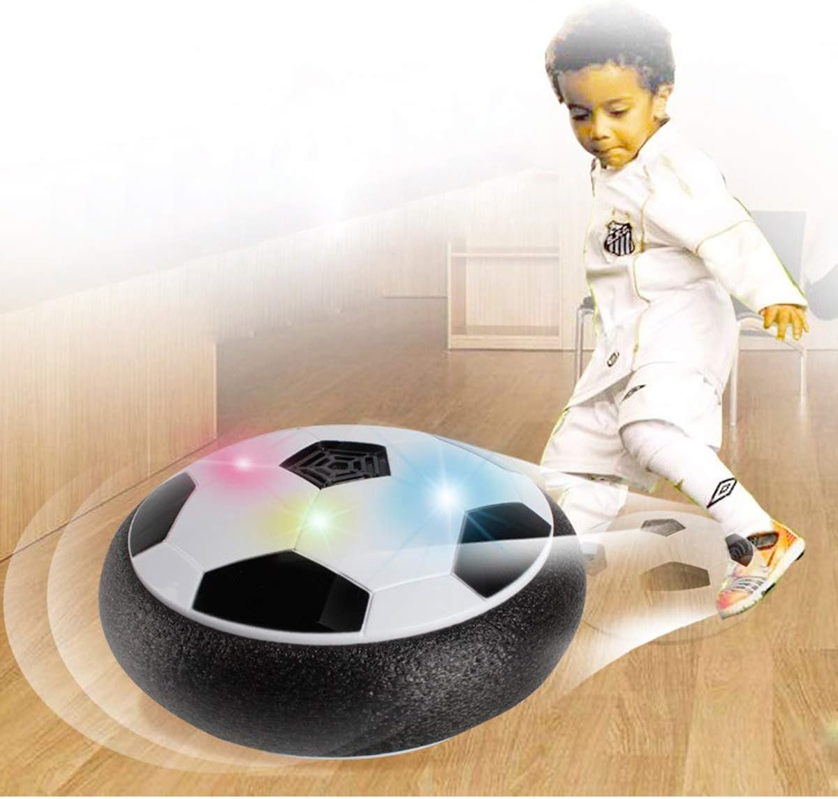 Techson Air Hover Soccer for Boy Toy, Training Football Disk Toy with