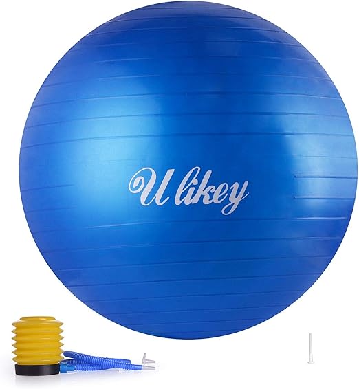 Ulikey Pelota de Ejercicio, Pelota Gimnasia - 65 cm Pelota de ...