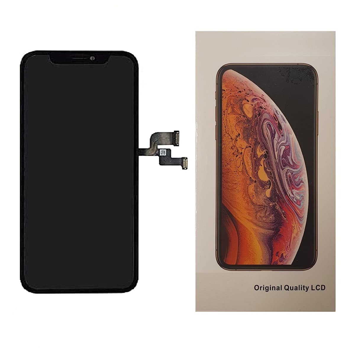 TY BETTERY® Display IN-CELL compatible with iPhone X TFT/Glass touch screen — image 1