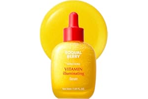 EQQUALBERRY Vitamin Illuminating Serum – Brightening Vitamin C Serum with Niacinamide | Strengthens skin barrier | Hydrates u