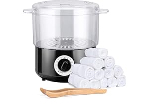 StateRiver Mini Professional Personal Care Towel Heater and Towel Steamer. (Give away 8 towels)