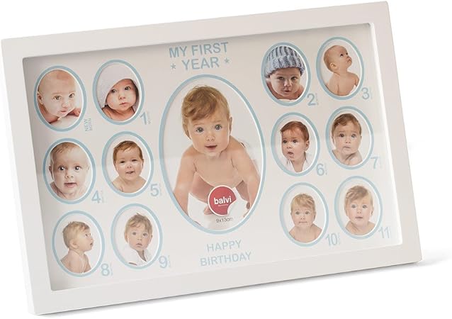 one year baby frame