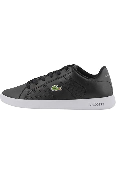 lacoste mens riberac canvas trainers