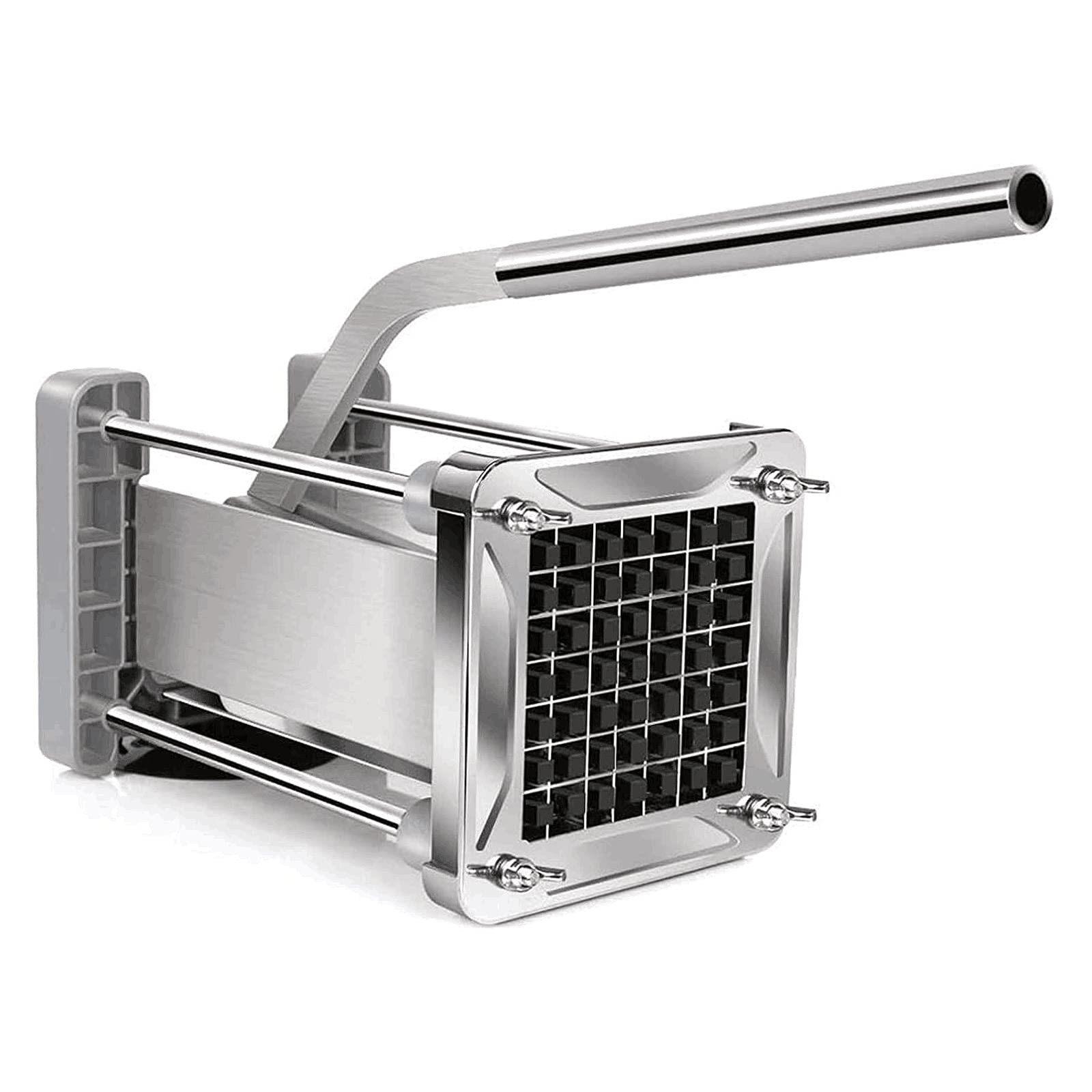 Chip Cutter, Sopito Potato Chipper Stainless Steel Professional Potato Cutter French Fries Cutters with 1/2 Inch Blades for Home and Commercial Use