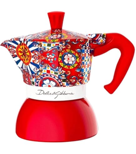Amazon.com: Bialetti Dolce & Gabbana Mocha Express 3 Cup Open Fire