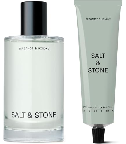 Amazon.com: Salt & Stone Body Mist + Body Lotion Bundle | Santal