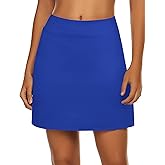 Ekouaer Women's Active Performance Skort Lightweight Skirt for Running Tennis Golf Workout Sports