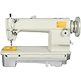 Industrial Sewing Machine, Heavy Duty Sewing Machine 3000 stitches/min, Lockstitch Thick Material Stitcher for Sewing Shirts, Suits, Jeans, Leather Jackets, Skirts, Slacks