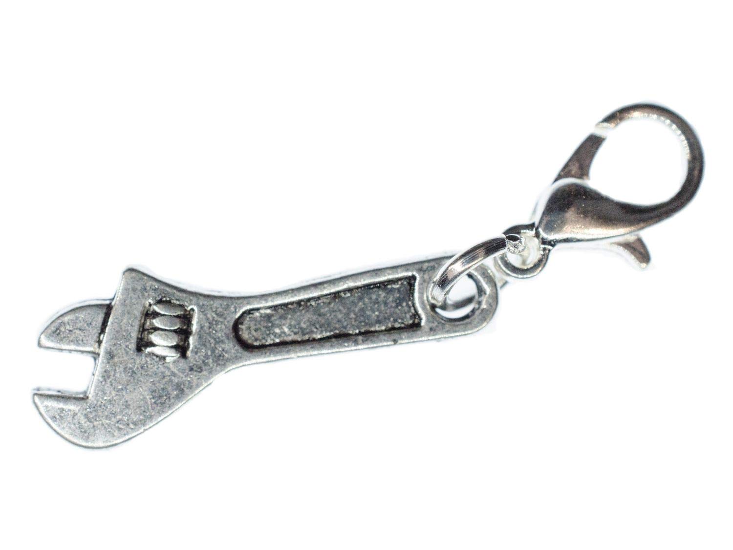 Miniblings Wrench Spanner Charm Pendant Tool ADJustable Tools Workshop