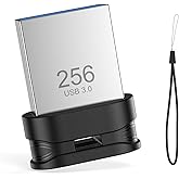 256GB USB 3.0 Flash Drive, Mini Thumb Drive Waterproof Memory Stick with Lanyard Hole Plug and Play Portable USB Stick Storag