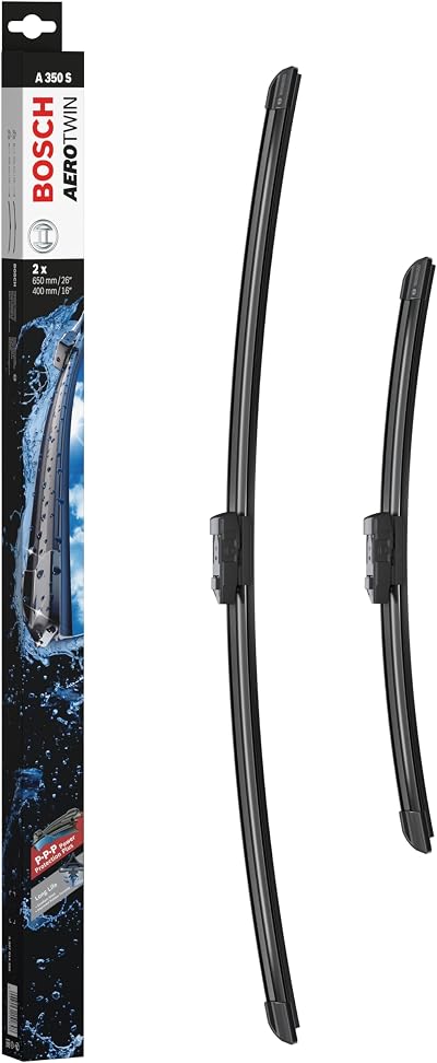 Bosch Aerotwin A 350 S Front Windscreen Wiper Blades 650mm/400mm Set of 2