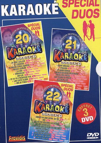 Karaoké Academy - Coffret N° 7 : Spécial Duos (Vol. 20 À 22) - Pack