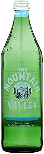 Mountain Valley Water, Water Sparkling Glass, 33.8 Fl Oz