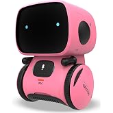 KaeKid Robots for Girls 3-5, Interactive Smart Robotic with Touch Sensor, Voice Control, Speech Recognition, Singing, Dancing, Repeating and Recording, Gift for Kids