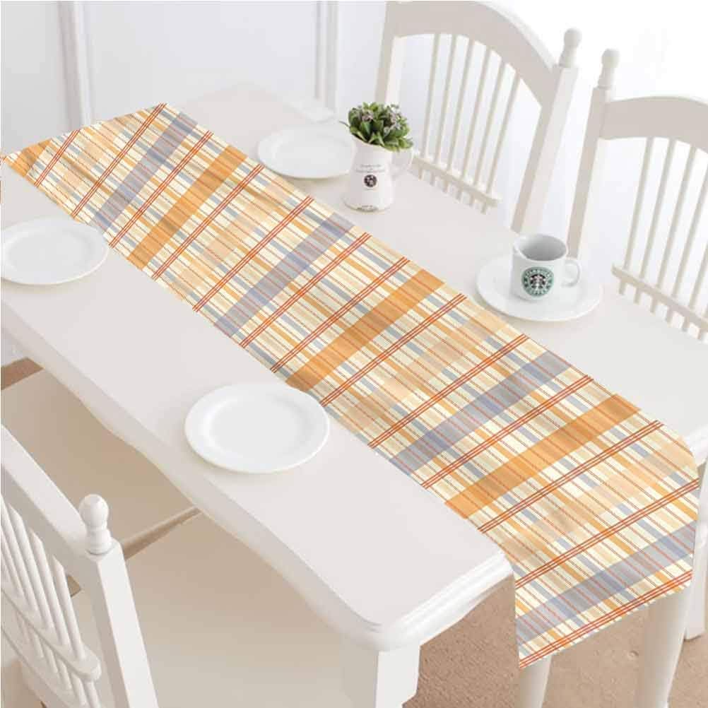 SHANNON Throw Retro Decor Table Runner Timeless Plaid Style