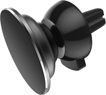 Amazon 非 マグネット式 車載ホルダー ナノ粒子吸盤式 スマホホルダー エアコン 360回転ホルダー 黒 吹き出し口用 携帯電話 スマートフォンアクセサリ 車 バイク