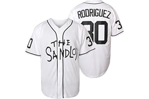 JKNAKN The Sandlot Benny The Jet Rodriguez Michael Squints Palledorous Alan Yeah-Yeah McClennan Bel Air 3D Print Baseball Jersey