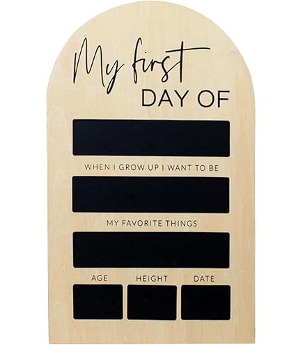 Panneau Personnalisé Pour Le Premier Et Le Dernier Jour D'école