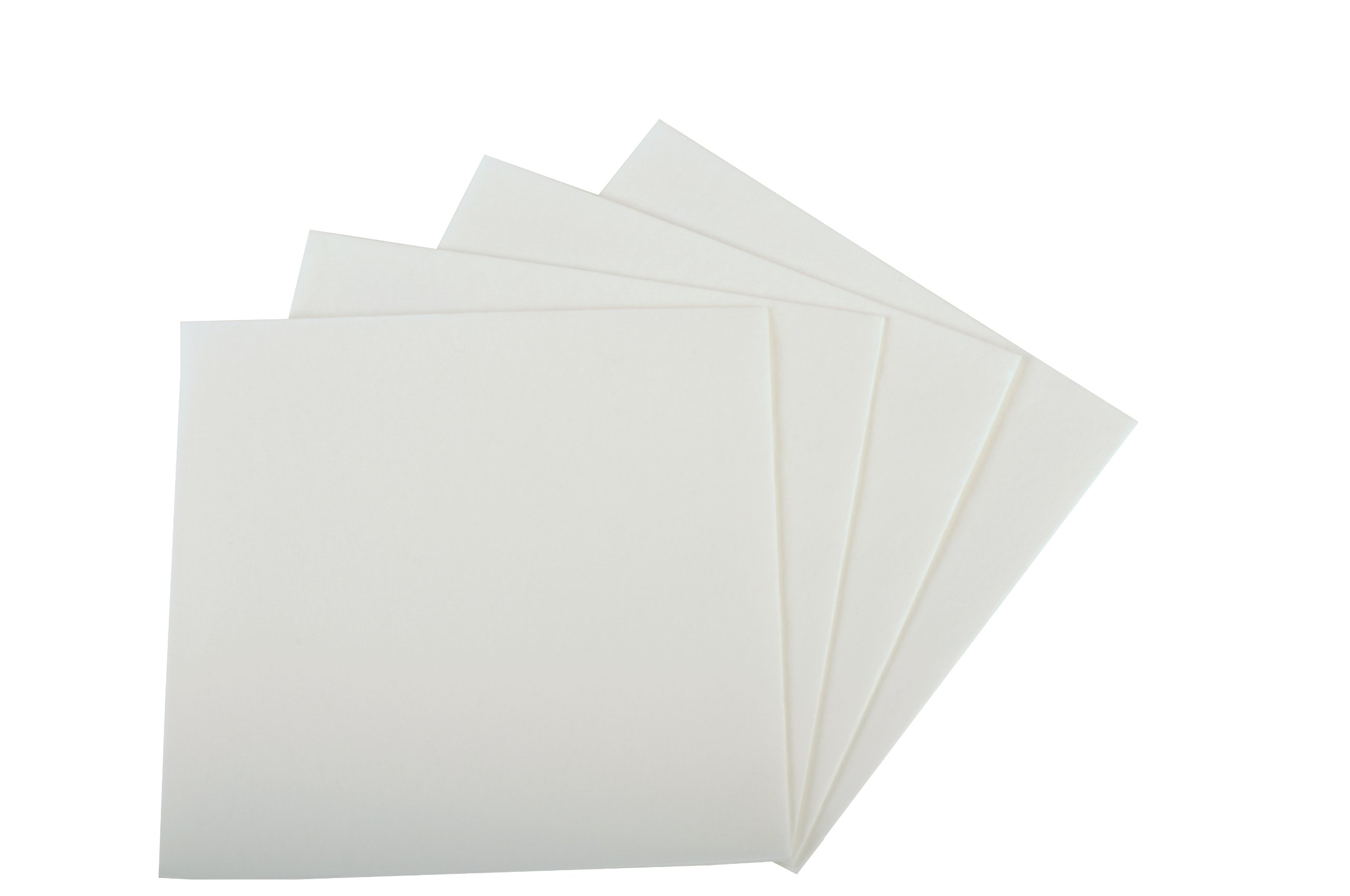 Quicky Airlaid Serviettes 1-Ply 40 x 40 cm 1/4-Fold (4 Packs of 50) White