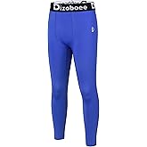Dizoboee Boys Compression Pants Leggings Tights for Sports Youth Kids Athletic Basketball Base Layer