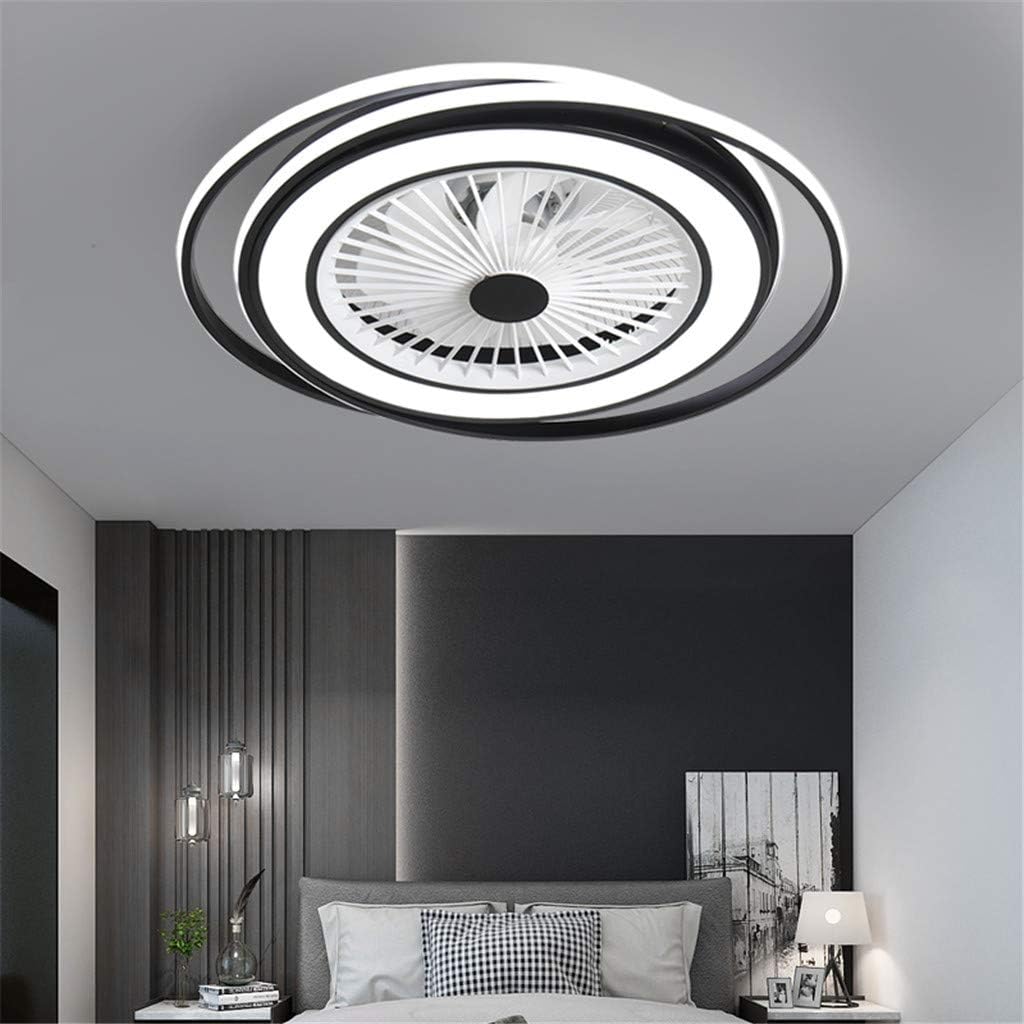 LED Ventilateur De Plafond Invisible Lampe Plafond Ventilateur Moderne Réglable Lumière