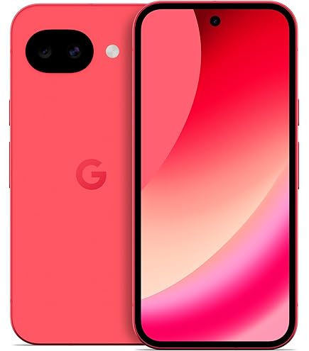 Amazon.com: Google Pixel 9a, 128GB + 8GB RAM, Peony - Unlocked