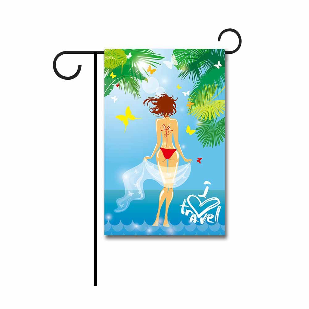 Best Cat Lady Garden Flags