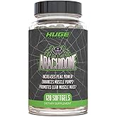 Huge Supplements Arachidone, Arachidonic Acid Supplement, Promotes Lean Mass & Increased Strength, Highest Dosed with 1000mg Per Serving, 120 Softgels