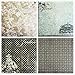 DESEACO 27 Sheets Vintage Scrapbook Paper Pad 12