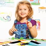 Vicloon Scratch Art for Kids 36Pcs Rainbow Bookmarks 18 Stylus 4 Stencils view 5