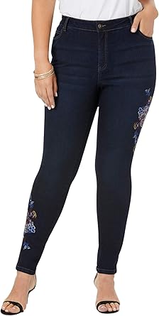 amazon embroidered jeans
