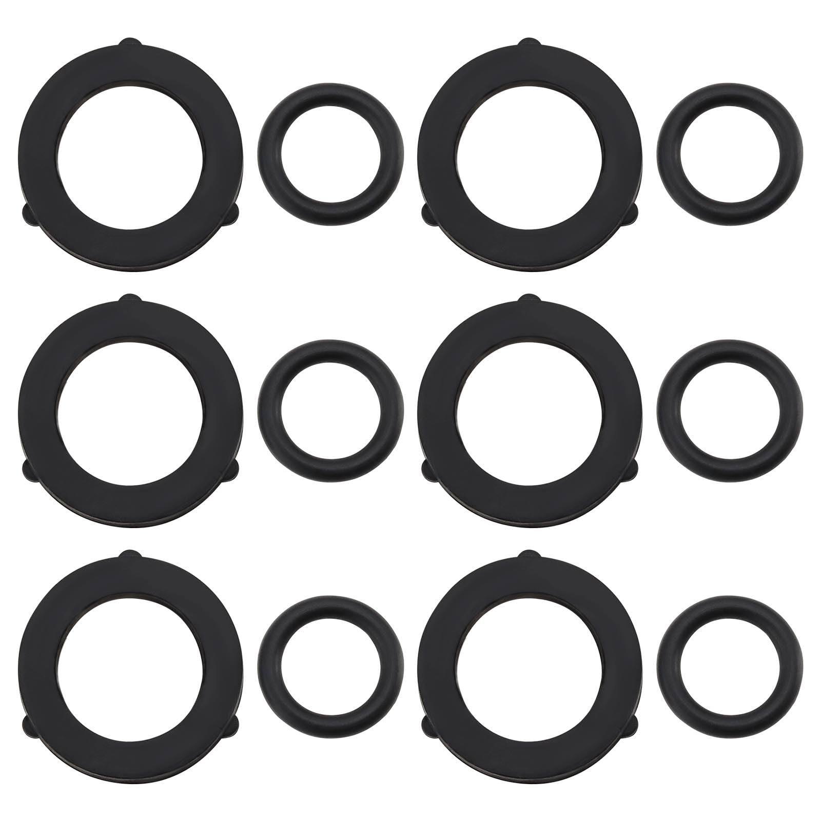 Be In Your Mind 30pcs O Rings Tap Connector Washers Spare Parts Kit for Tap Connector Nozzle Gun Connections Hose Fitting Compatible with Hozelock Accessories