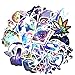 40 Pcs Galaxy Magic Sky Star Alien Stickers for Laptop Stickers Motorcycle Bicycle Skateboard Luggage Decal Graffiti Patches Stickers for [No-Duplicate Sticker Pack]