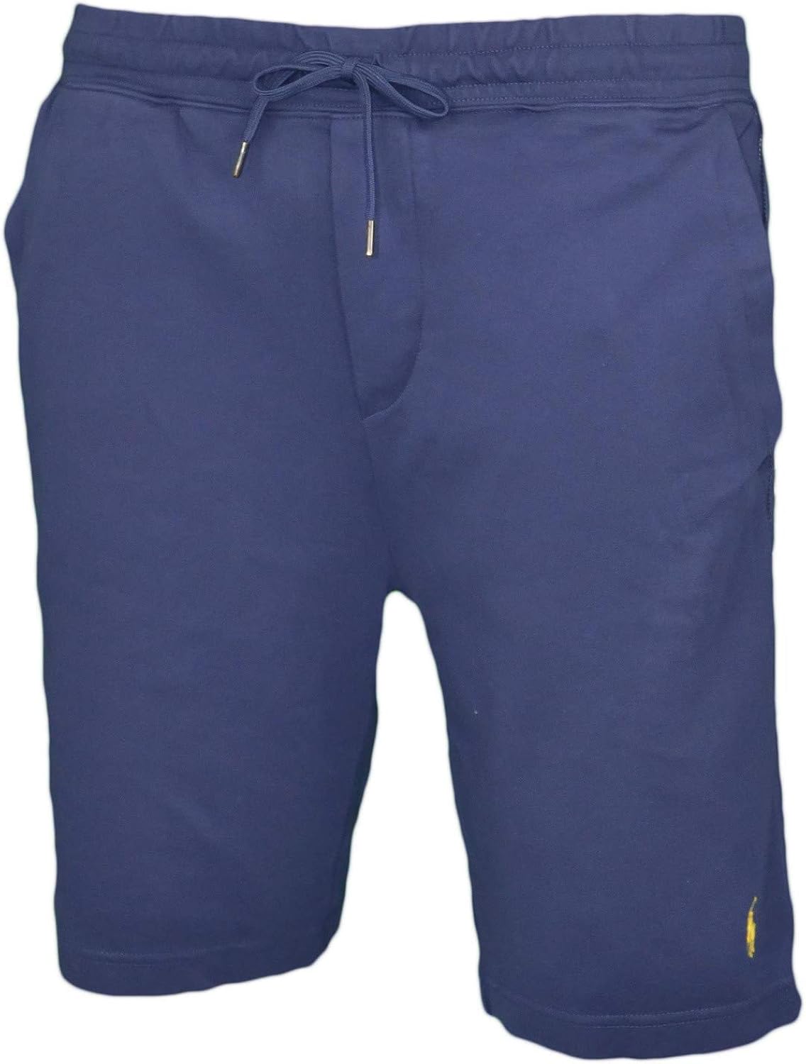 Ralph Lauren Men's Sports Shorts Navy Blue Yellow Logo Blue XS