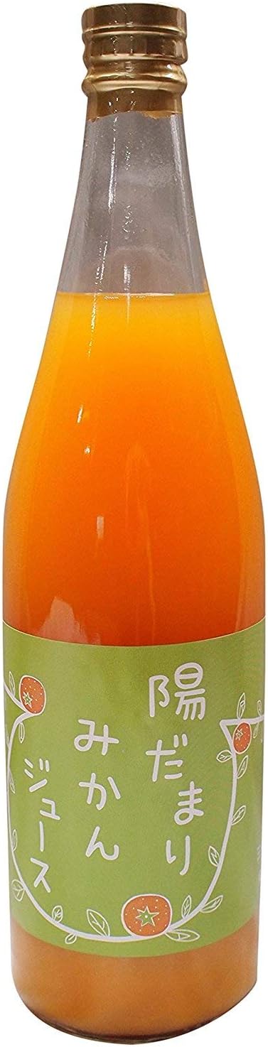 Hidamari Farm mikkabi aoshima Mandarin Juice Straight 100% 720ml(24.3 oz) 1 bottle