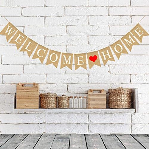 jijAcraft Welcome Banner, 3.5M Welcome Decoration with Heart - Image 4
