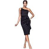 Xscape Womens Xscape Women's Off The Shoulder Leg Slit Ruffle Floor Length Dress