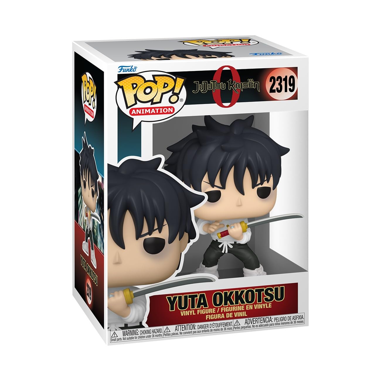 Funko Pop! Animation: Jujutsu Kaisen Season 0 - Yuta Okkotsu - Collectable Vinyl Figure - Gift Idea - Official Merchandise - Toys for Kids & Adults - Anime Fans - Model Figure for Collectors