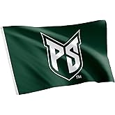 Desert Cactus Portland State University PSU Flag - 3 x 5 Feet Vikings Banner, Indoor/Outdoor Durable Fabric, 100% Polyester Design (Style 1)