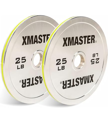 Amazon.com : XMASTER FITNESS Chrome Steel Fractional Weight Plates