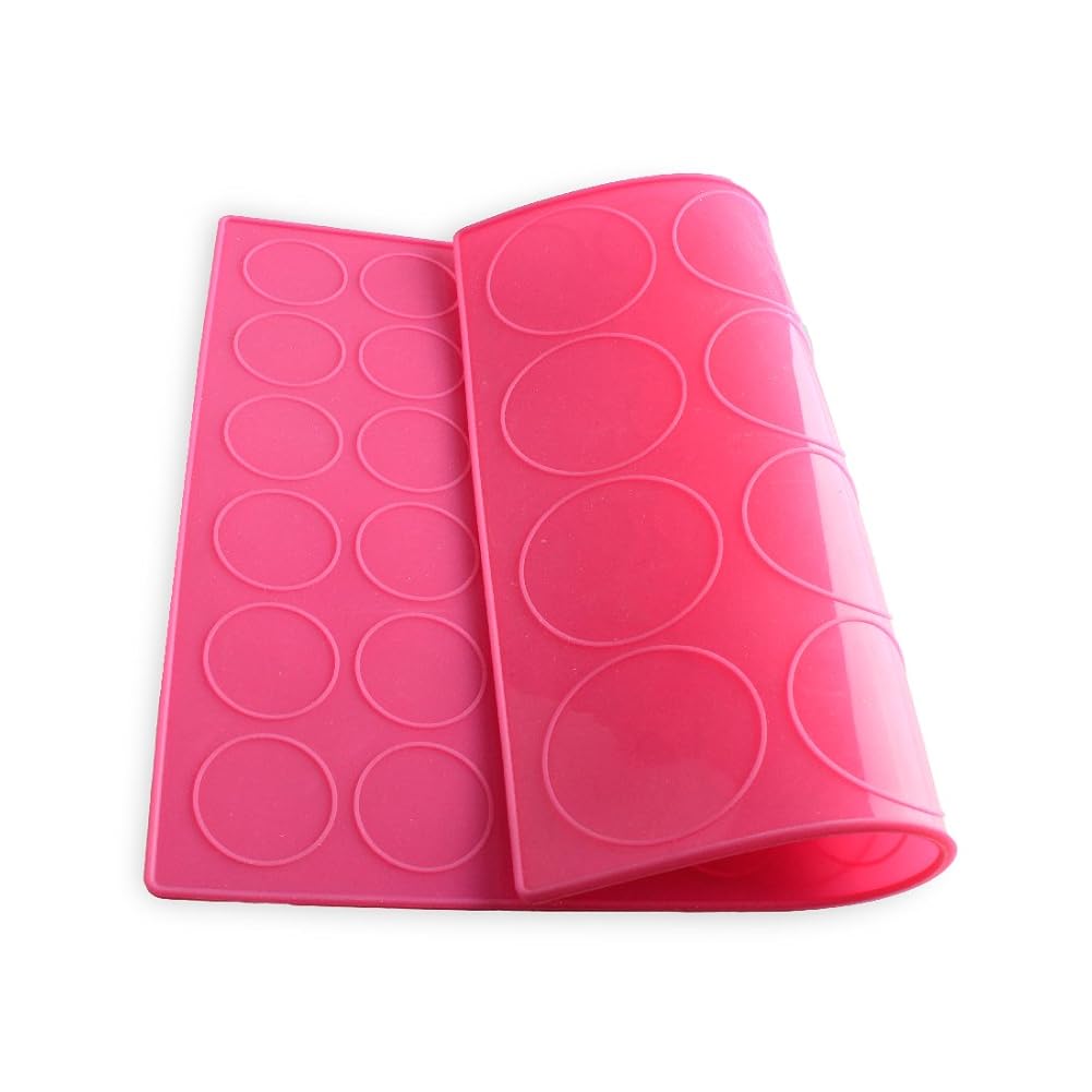 Delidge 20/48 Capacity Silicone Macaron Macaroon Baking Mat Sheet DIY