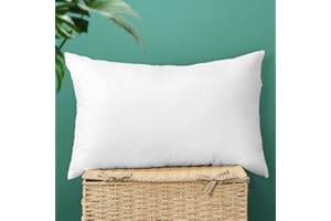 OTOSTAR Throw Pillow Insert Premium Pillow Stuffer Sham Rectangle Cushion Stuffer for Decorative Cushion Bed Couch Sofa Decor Pillows Inserts 16x24 Inch (Pack of 1)